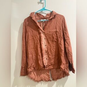 Umgee Women's Medium Blouse Long Sleeve NEW